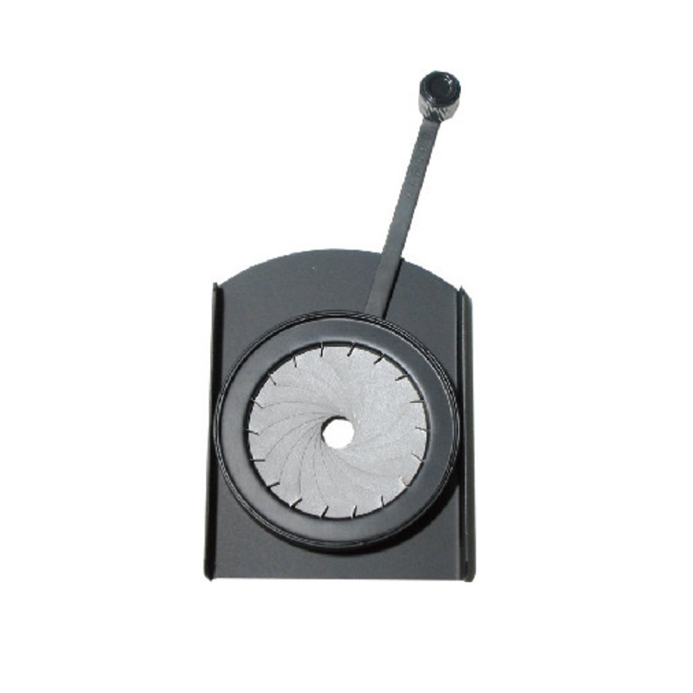 KUPO Stage ETI-FJ18 18-leaf manual iris — actual product photograph