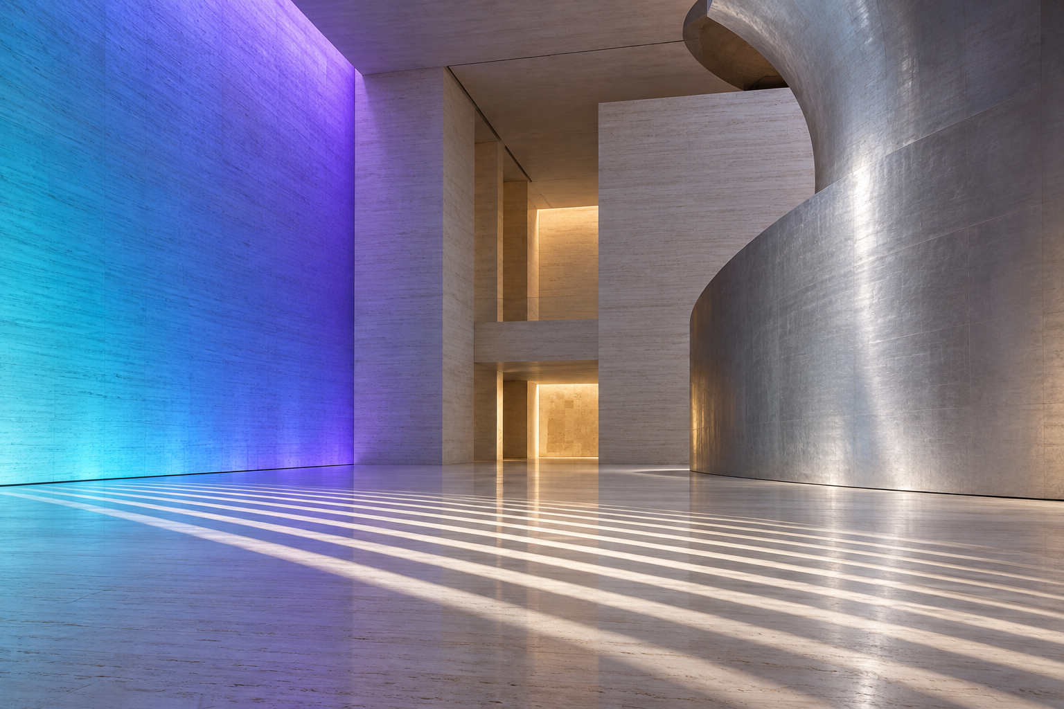 Lighting concept illustration · not a customer installation